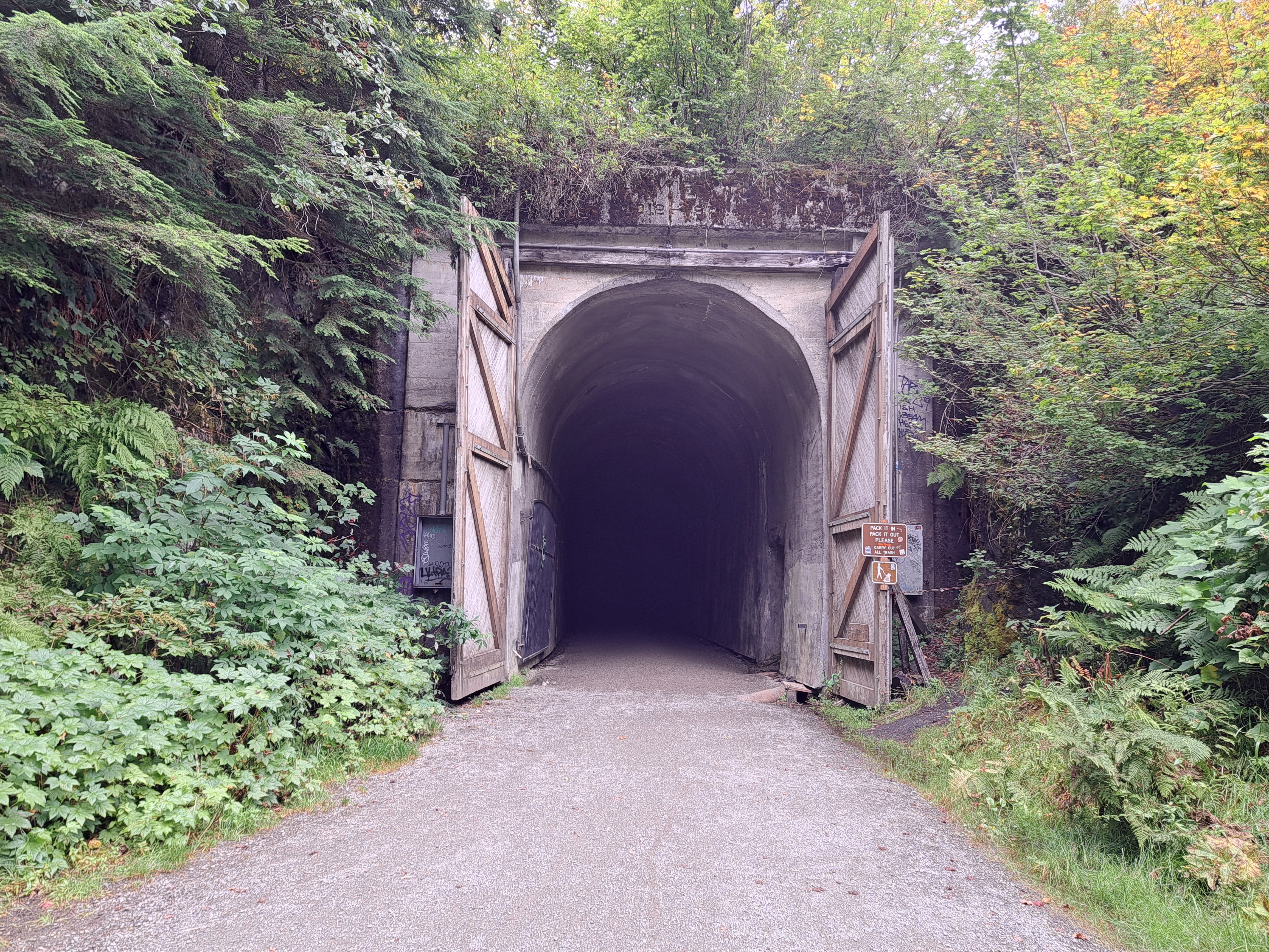 Trail tunnel