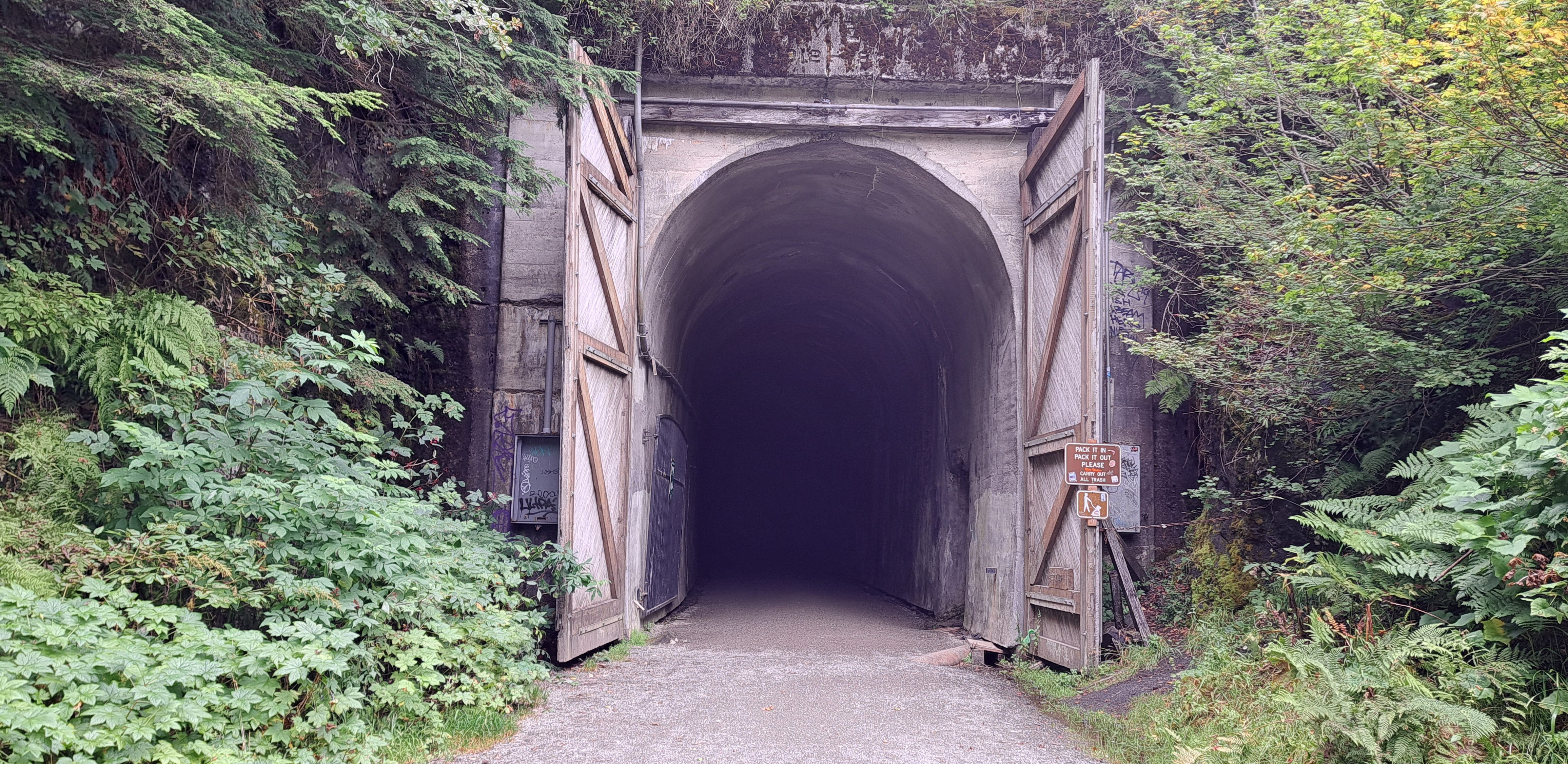 Trail tunnel